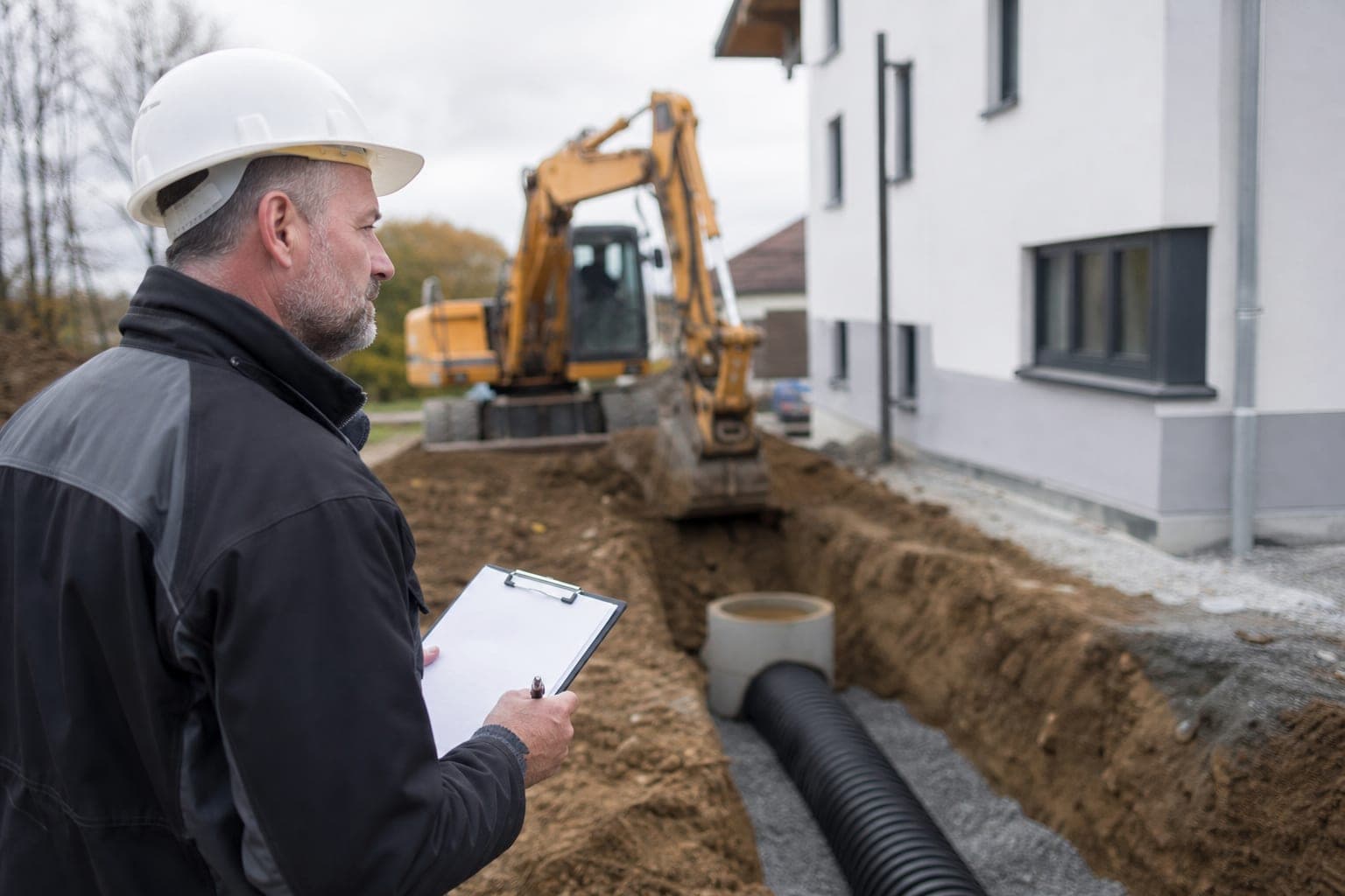 Tiefbau-Leistung: Externe Bauleitung